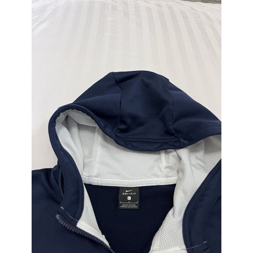 RARE Nike Penn State Athletic Staff Issued Dri-FIT Sideline Full Zip Hoodie L - Picture 5 of 12